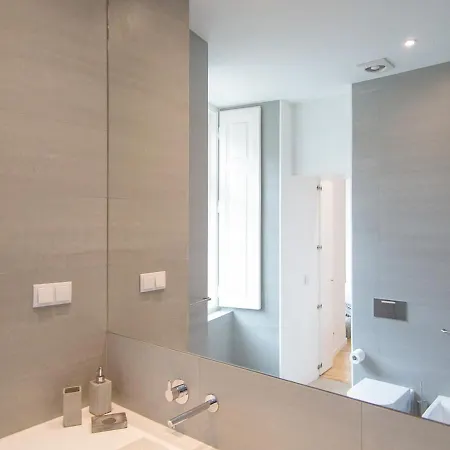 Appartamento Baixa Chiado Elegant Bright Ac Elevator